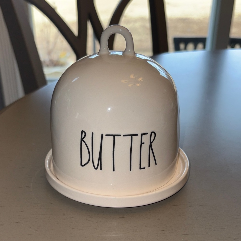 Rae Dunn Cream Butter Bell